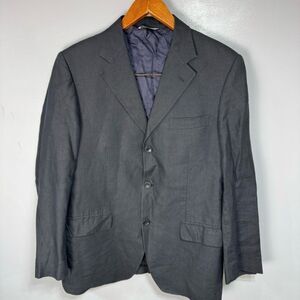 Sartoria Italiana Men’s Linen Blazer Sports Coat sz M (Italian 50) # E745